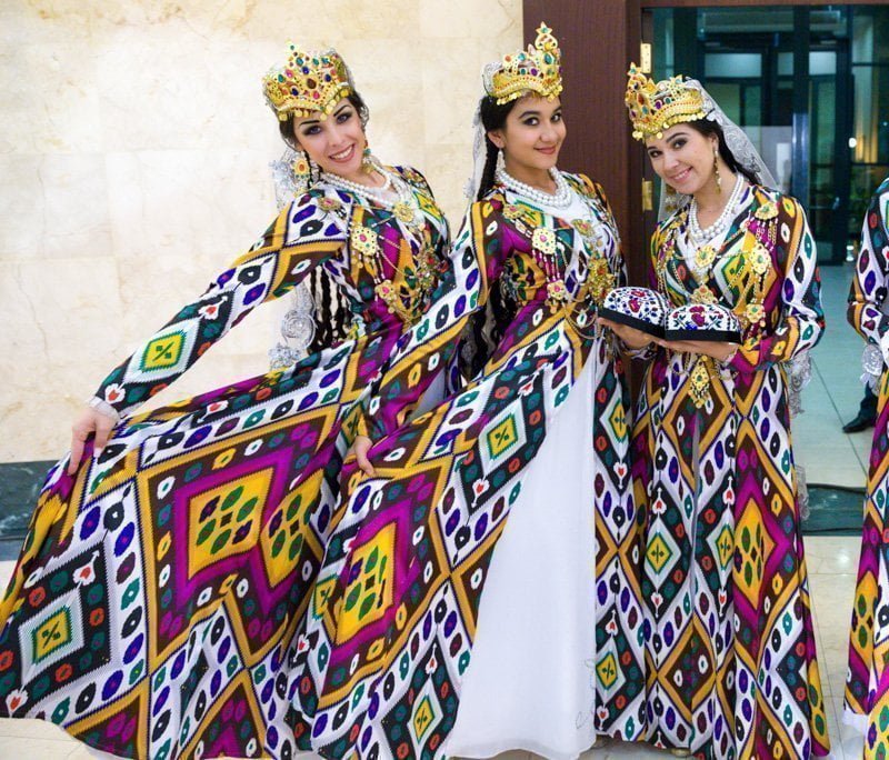Узбекские национальные костюмы